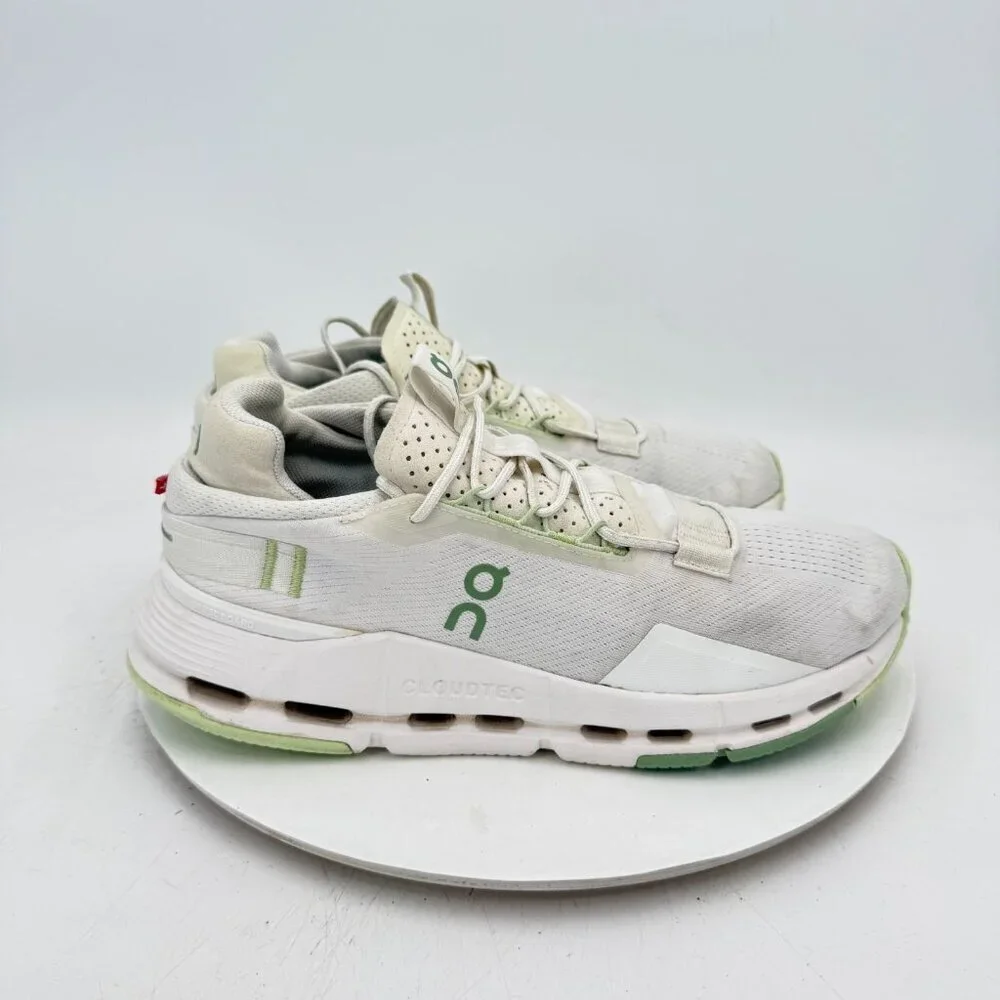 On Cloudnova 2 Swiss Engineering Men Size 8.5 3ME30211186 White Running Shoes